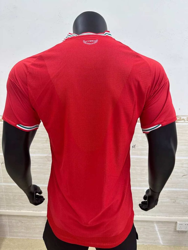 Wales 20025-26 Camiseta local versión jugador
