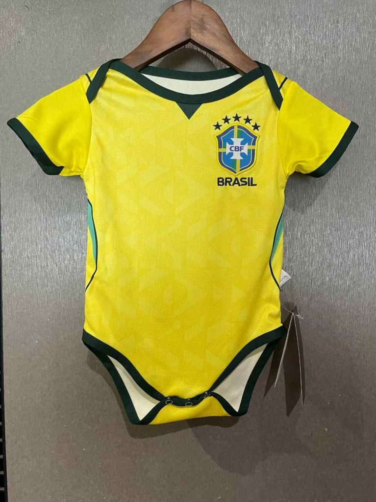 Bebé Brasil 2026 Copa Mundial de la FIFA Body de fútbol
