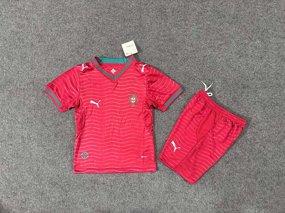 Niños Portugal 2026 Copa Mundial de la FIFA Local Kit
