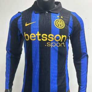 Inter Milan 2026-27 Home Player Long Sleeve Shirt
