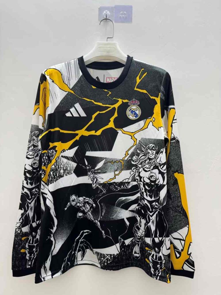 Real Madrid 2025 Marvel Especial Camiseta de manga larga