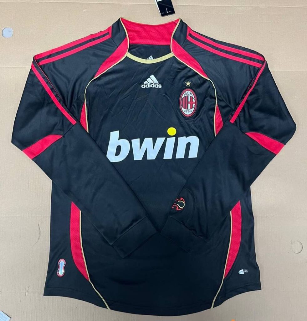 AC Milan 2006-07 Tercera camiseta de manga larga