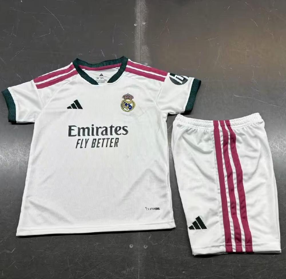Kids Real Madrid 2026-27 Home Kit