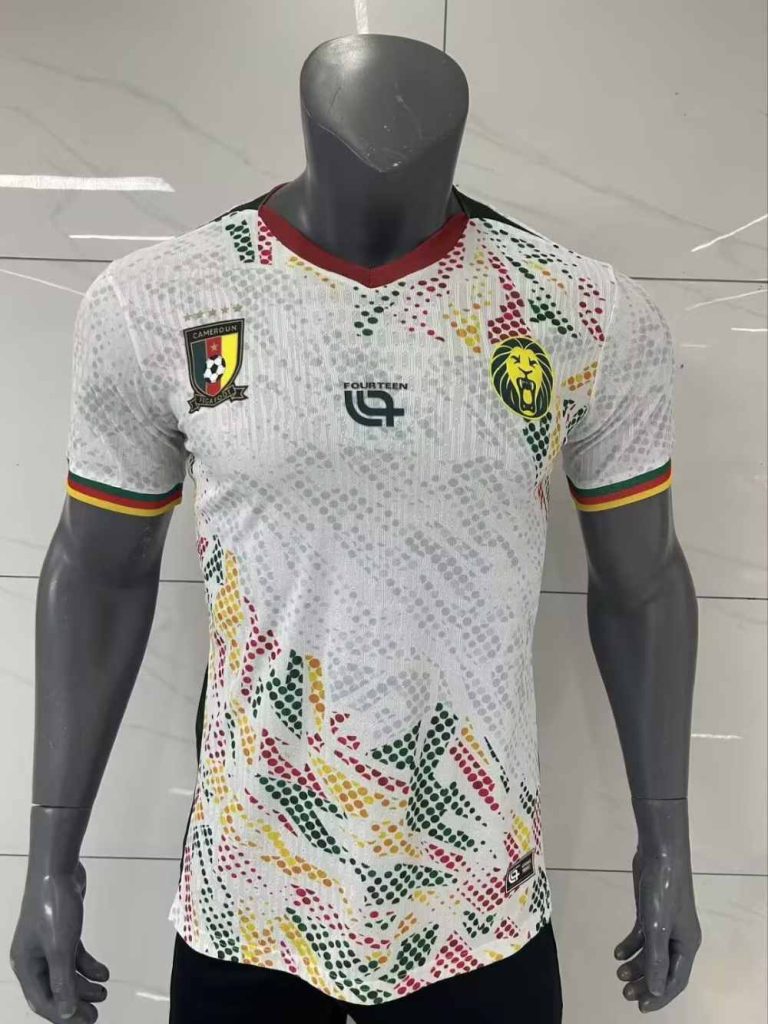 Cameroon 2026 Camiseta visitante versión jugador