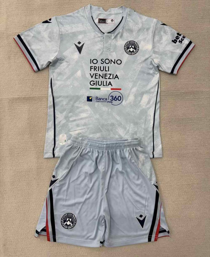 Kids Udinese 2025-26 Away Kit