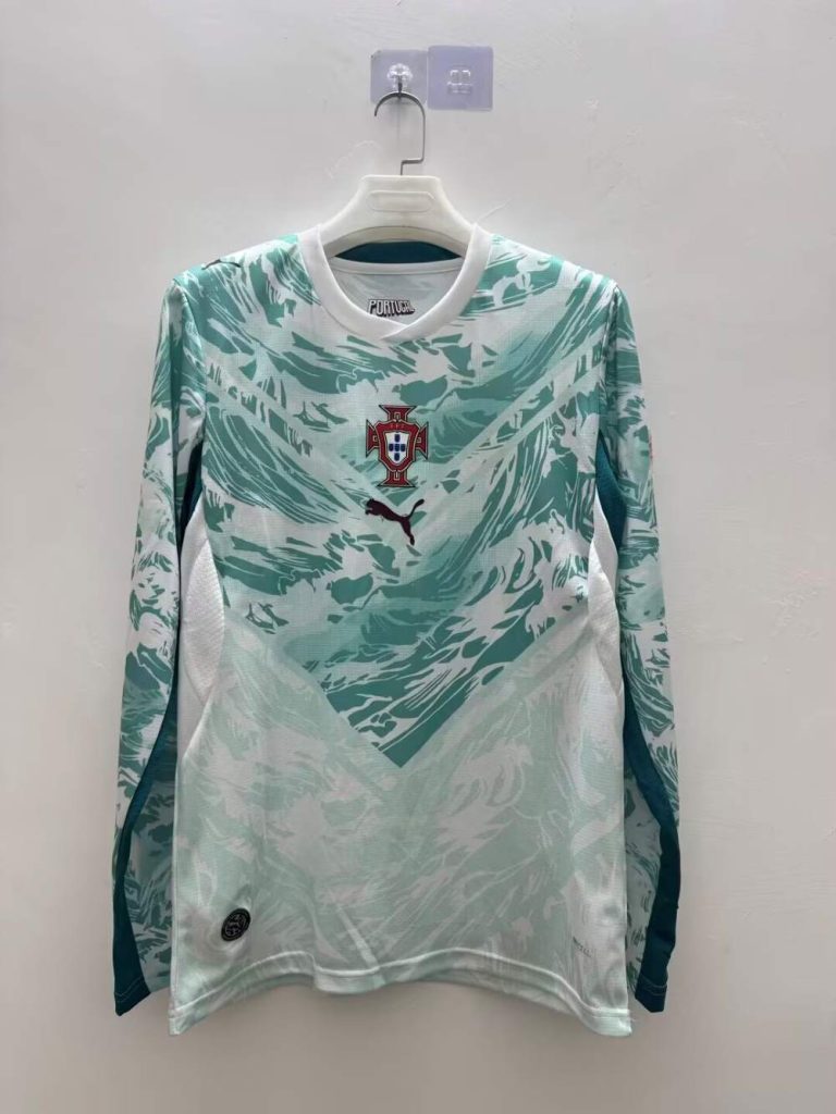 Portugal 2026 Visitante Copa Mundial de la FIFA Camiseta de manga larga