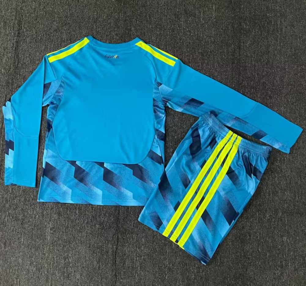 Niños España 2026 Copa Mundial de la FIFA Goalkeeper Long Sleeve Kit