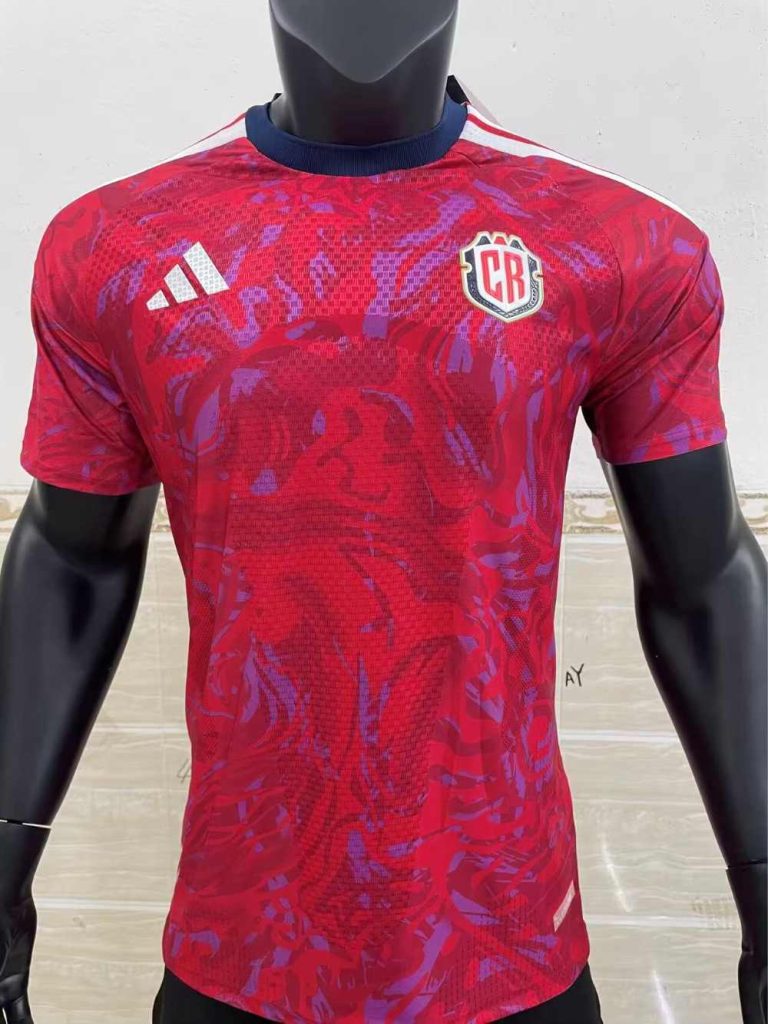 Costa Rica 2026 Copa Mundial de la FIFA Camiseta local versión jugador