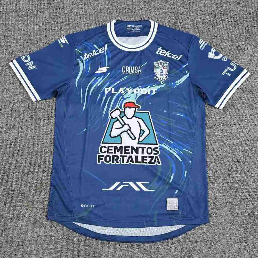 Pachuca 2025 Camiseta visitante versión jugador