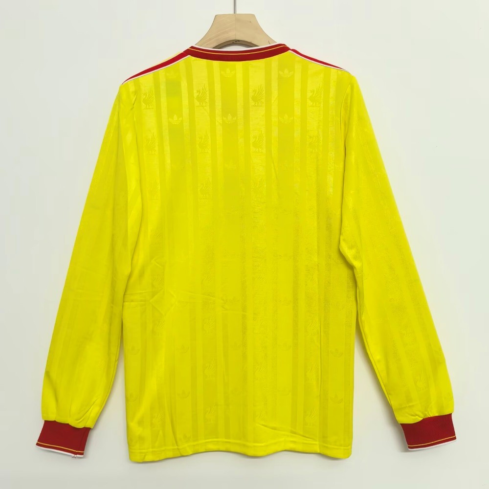 Liverpool 1985-86 Camiseta visitante de manga larga