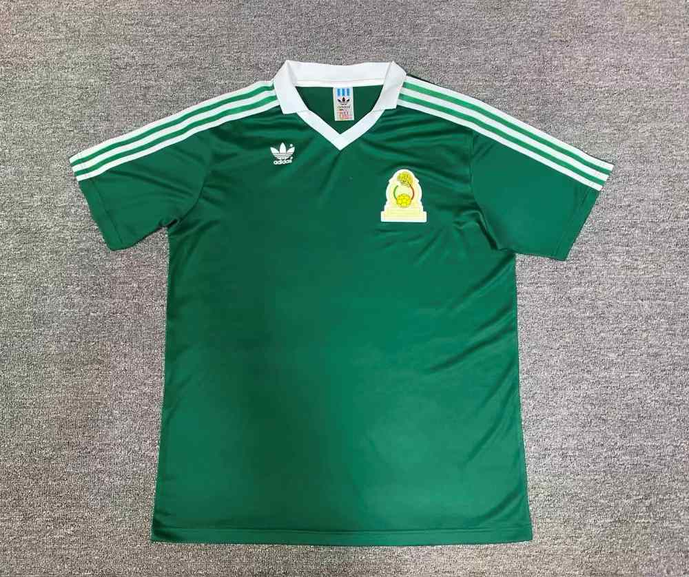 México 1986 Copa Mundial de la FIFA Local Camiseta edición especial