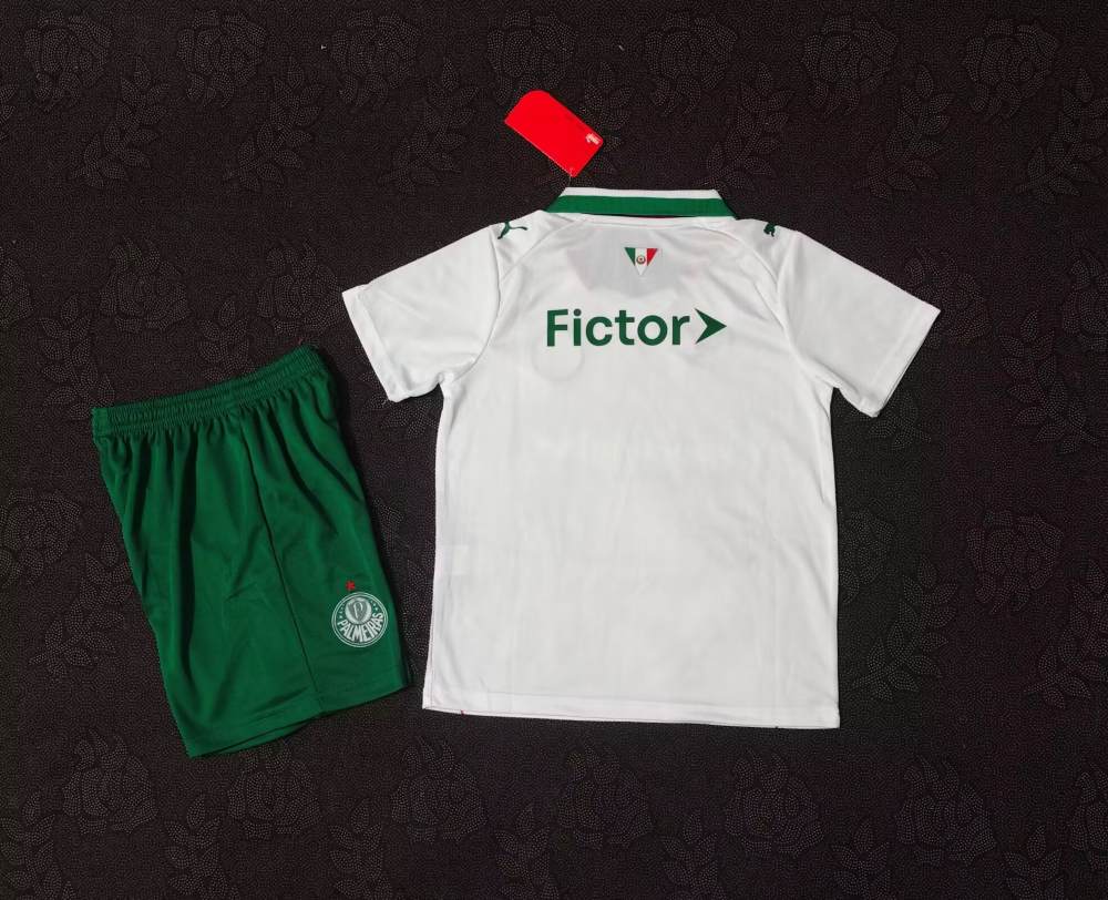 Niños Palmeiras 2026-27 Visitante Kit