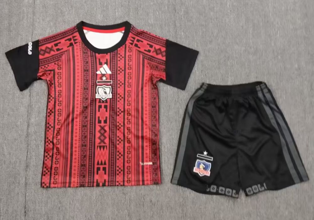 Niños Colo-Colo 2026-27 Pre‑Partido top Kit