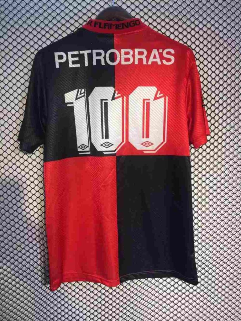Flamengo 1993-94 Local 100th Camiseta edición aniversario