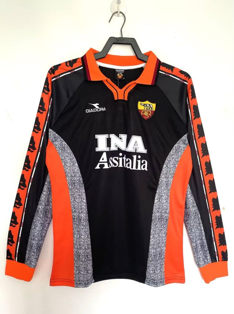 Roma 1998-99 Third Long Sleeve Shirt
