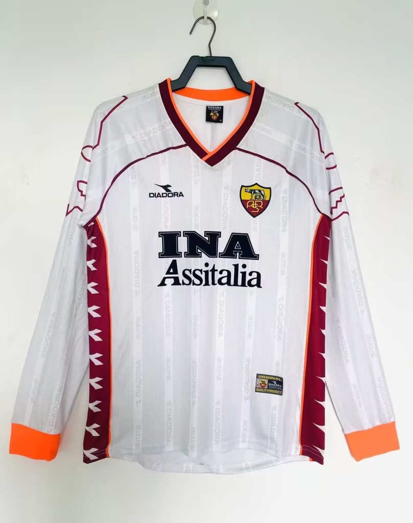 Roma 1999-00 Third Long Sleeve Shirt