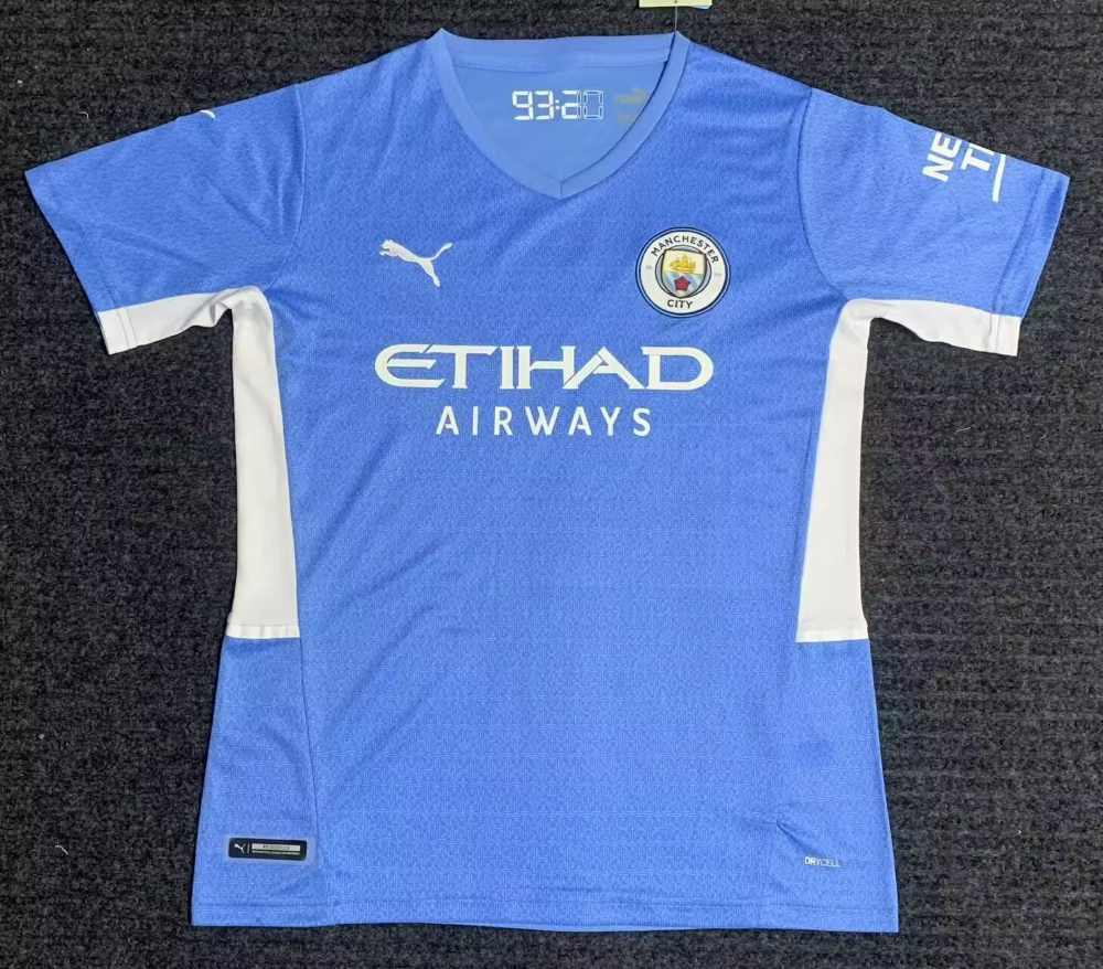Manchester City 2021-22 Home Shirt