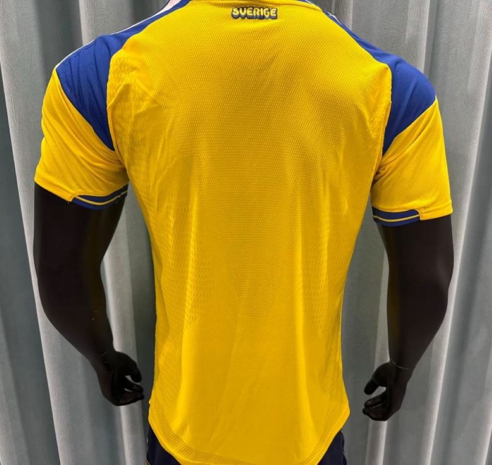 Suecia 2026 Copa Mundial de la FIFA Camiseta local versión jugador