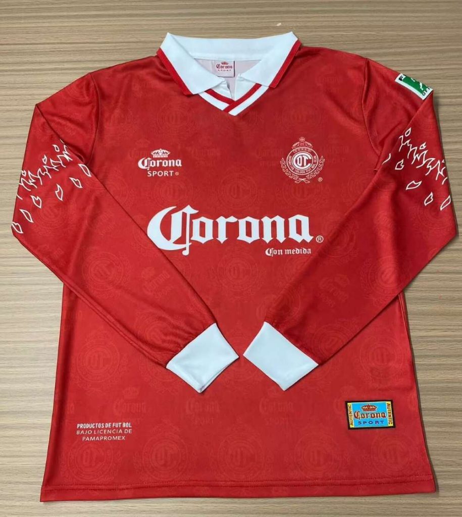 Toluca 1996-97 Home Long Sleeve Shirt