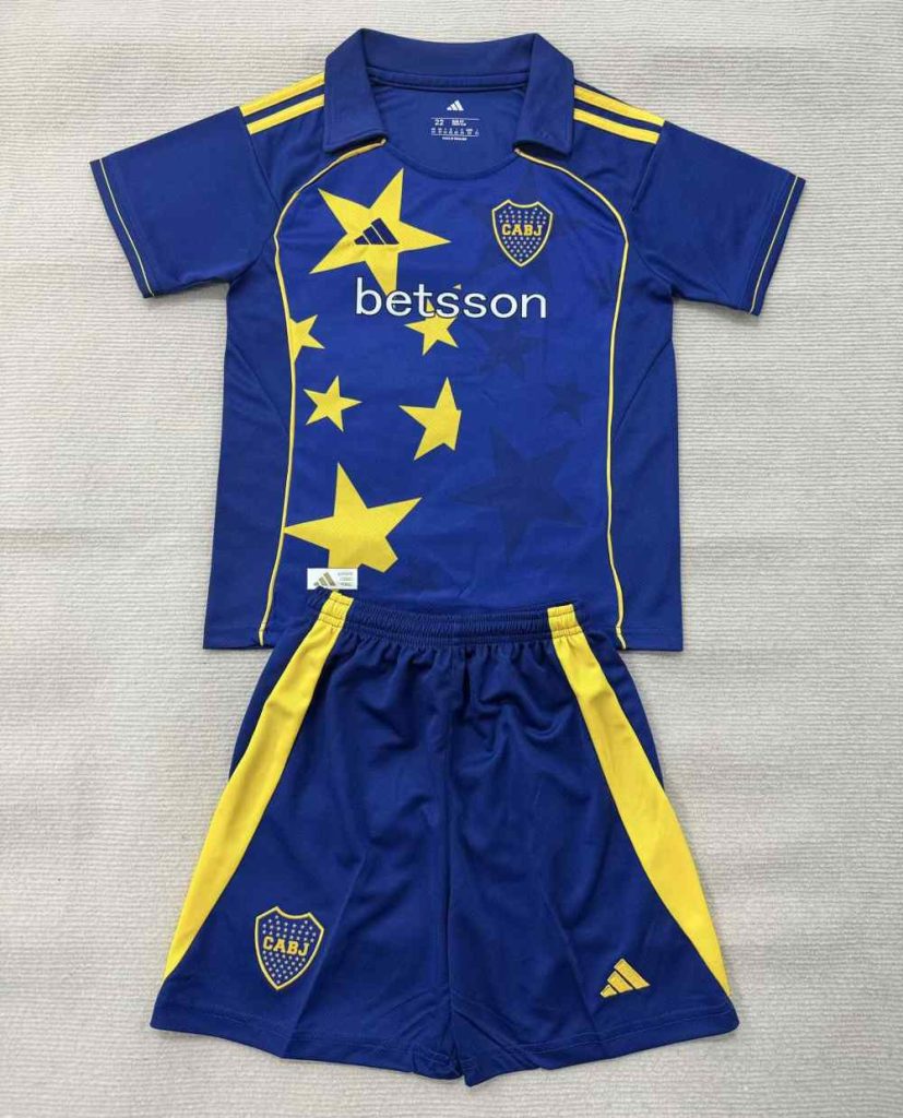 Niños Boca Juniors Plate 2026-27 Especial Edición Kit