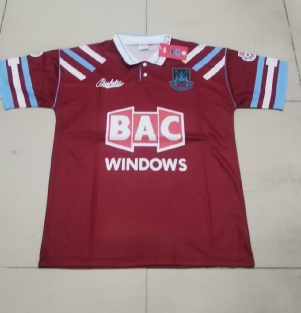 West Ham United 1991-92 Home Shirt