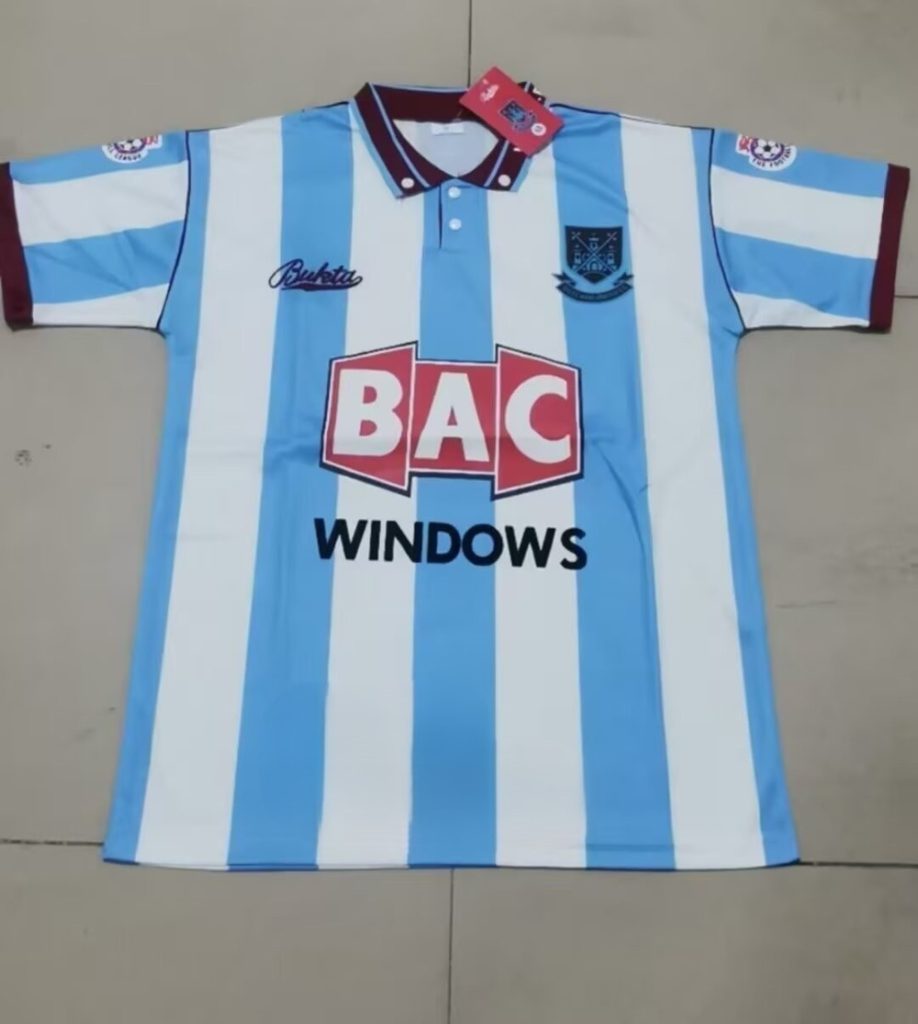 West Ham United 1991-92 Away Shirt