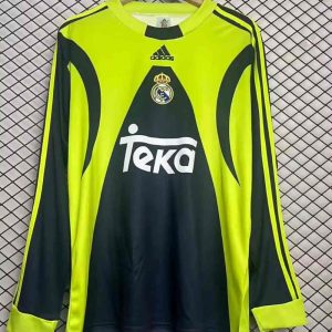 Real Madrid 1999-00 Goalkeeper Long Sleeve Shirt