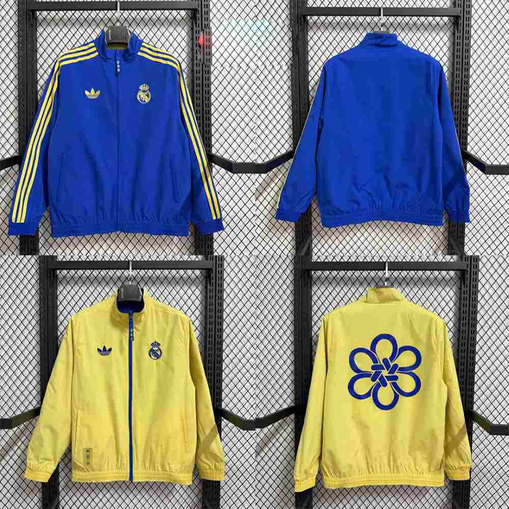 Real Madrid 2025 Double-sided Windbreaker