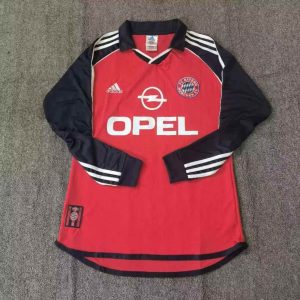 Bayern Munich 2001 Home Long Sleeve Shirt