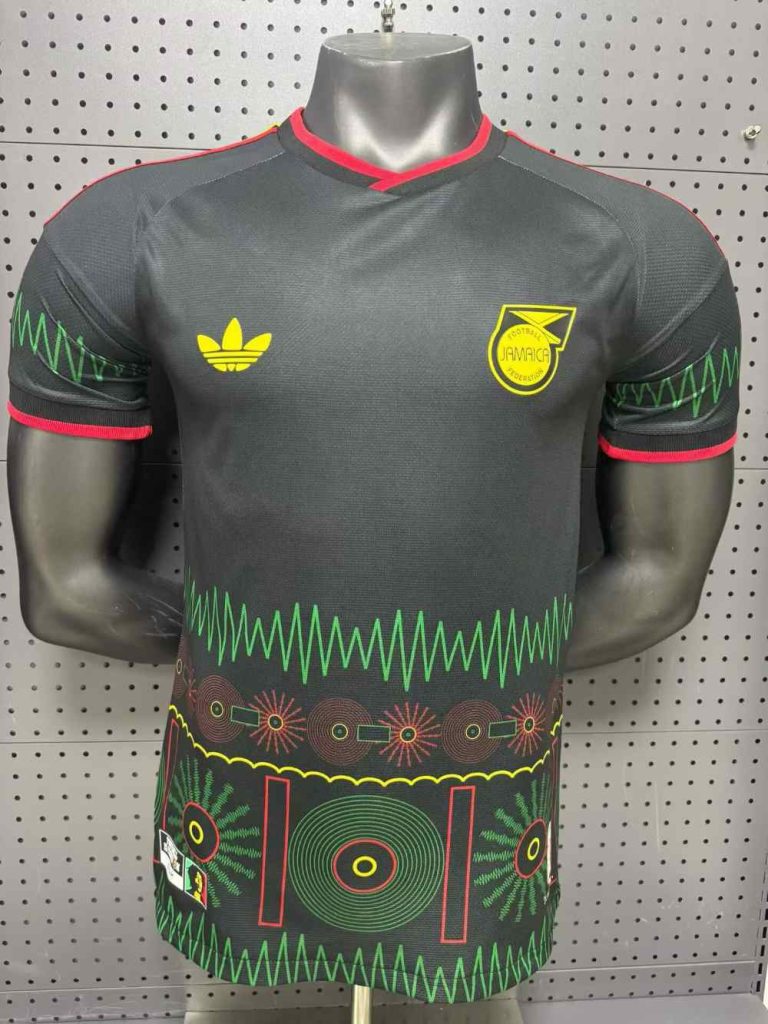 Jamaica 2026 Copa Mundial de la FIFA Camiseta visitante versión jugador