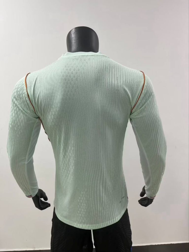 Francia 2026-27 Copa Mundial de la FIFA Camiseta visitante versión jugador de manga larga