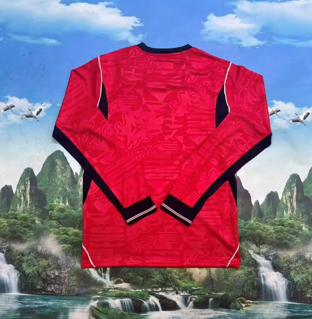 Inglaterra 2026 Copa Mundial de la FIFA Camiseta visitante de manga larga