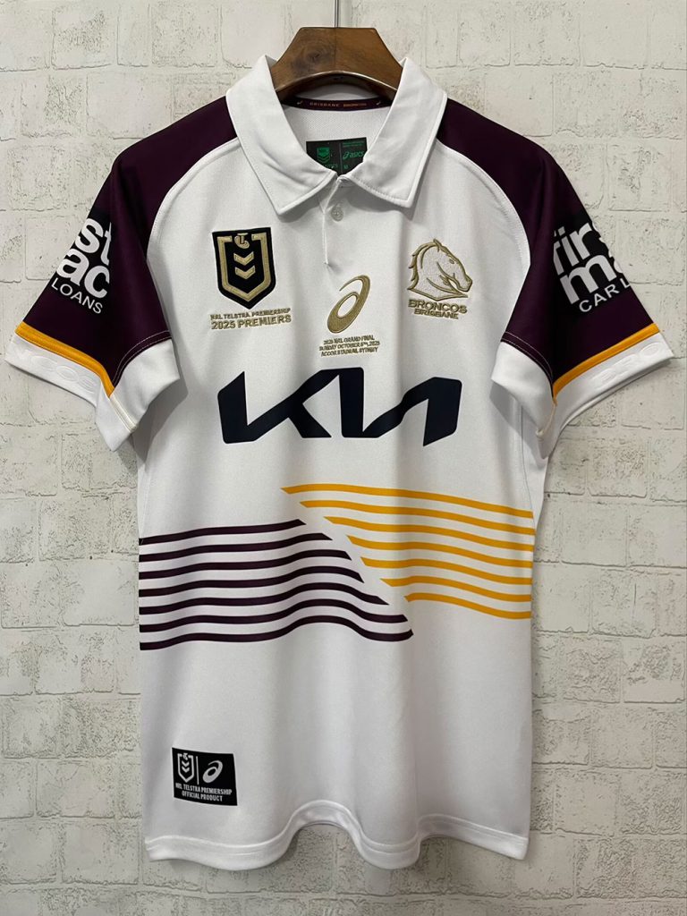 Brisbane Broncos 2025 Campeón Edición Rugby Shirt