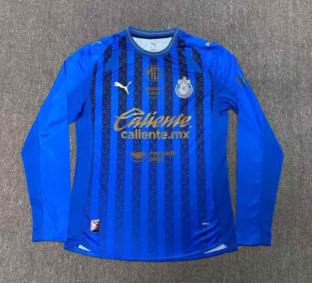 Chivas Guadalajara 2025-26 Third Player Long Sleeve Shirt