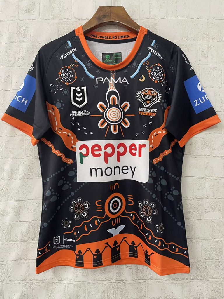 Wests Tigers 2025 Rugby Shirt