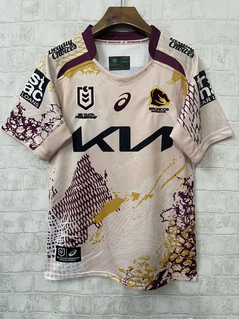 Brisbane Broncos 2025 Rugby Shirt