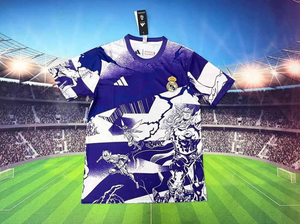 Real Madrid 2026 Marvel Shirt