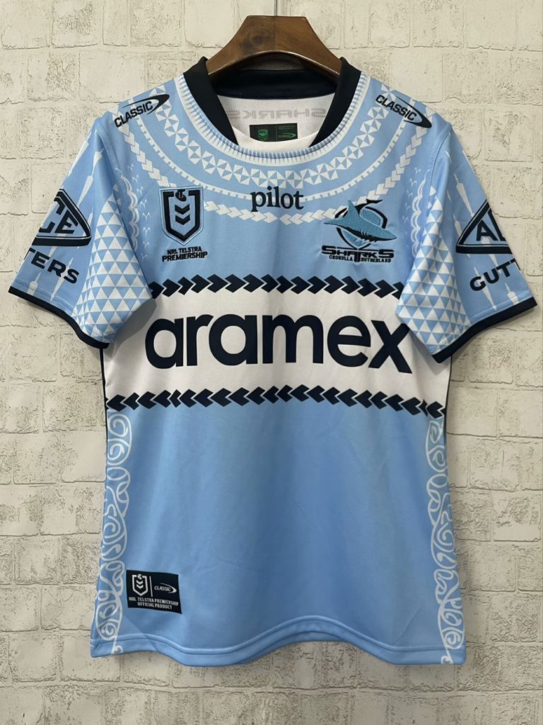 Cronulla-Sutherland Sharks 2025 Rugby Shirt