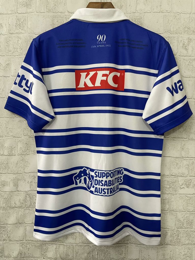 Bankstown Bulldogs 2025 Rugby Shirt