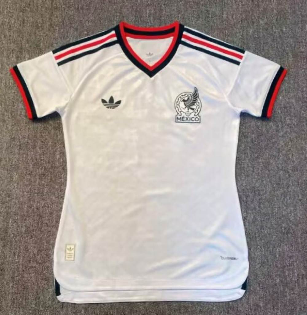 Mujer México 2026 Copa Mundial de la FIFA Camiseta visitante versión jugador