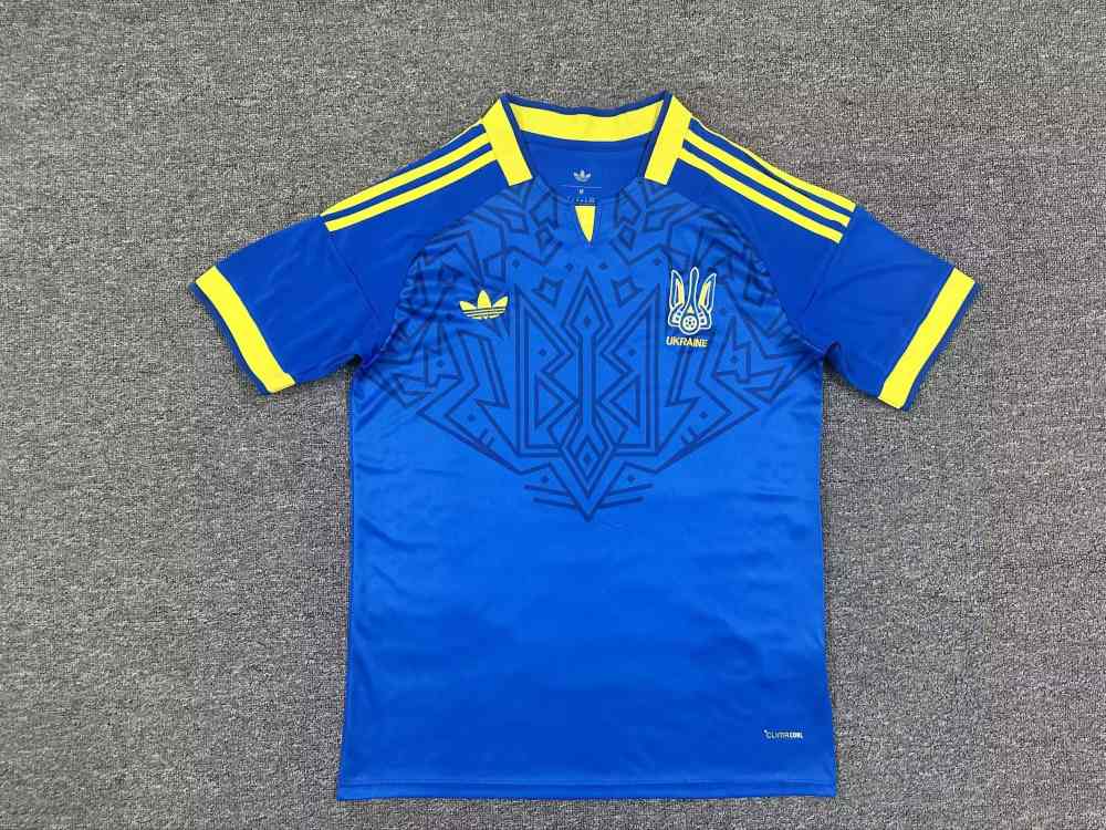 Ukraine 2026 Copa Mundial de la FIFA Camiseta visitante