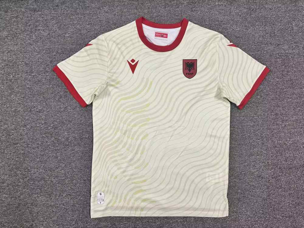 Albania 2026 Copa Mundial de la FIFA Camiseta visitante
