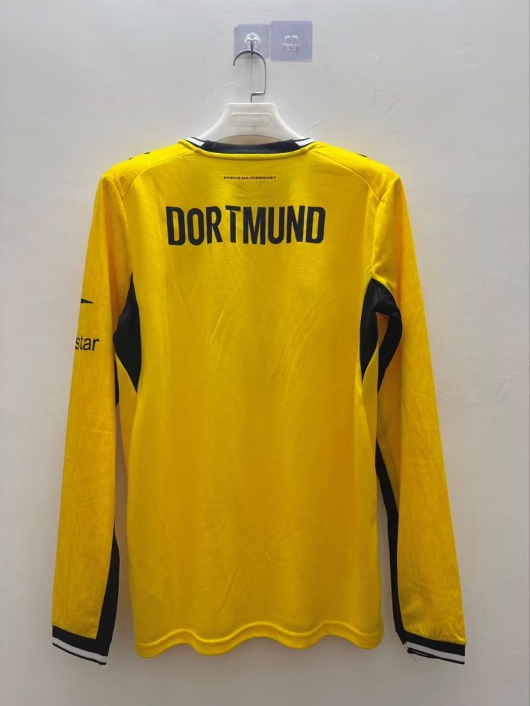 Dortmund 2026-27 Home Long Sleeve Shirt