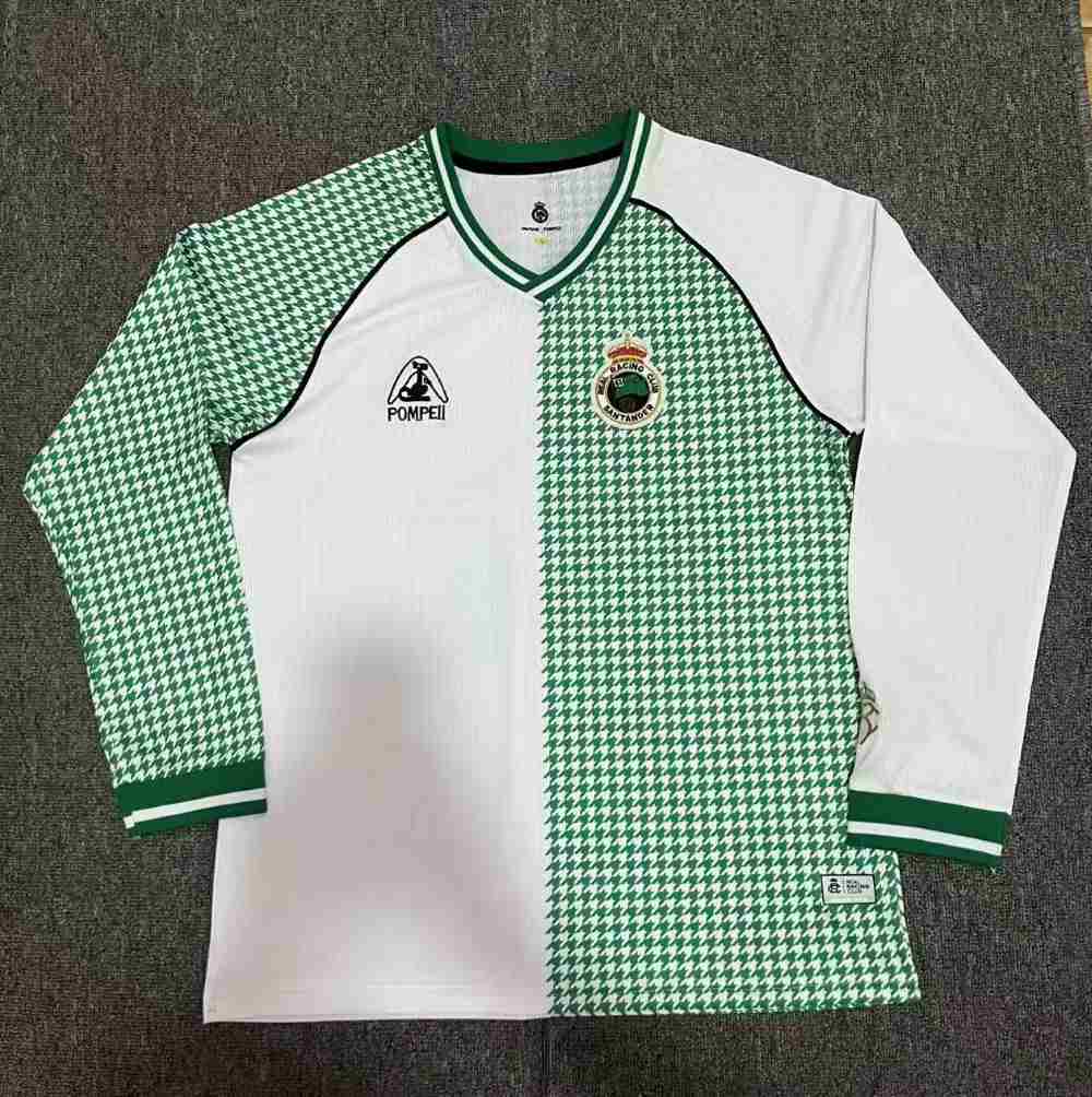 Racing Santander 2026-27 113th Anniversary Edition Long Sleeve Shirt