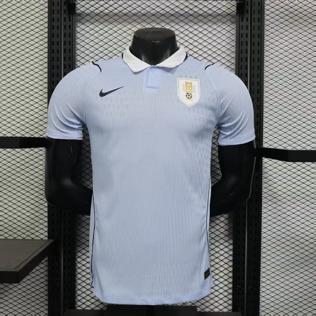 Uruguay 2026 Copa Mundial de la FIFA Camiseta local versión jugador
