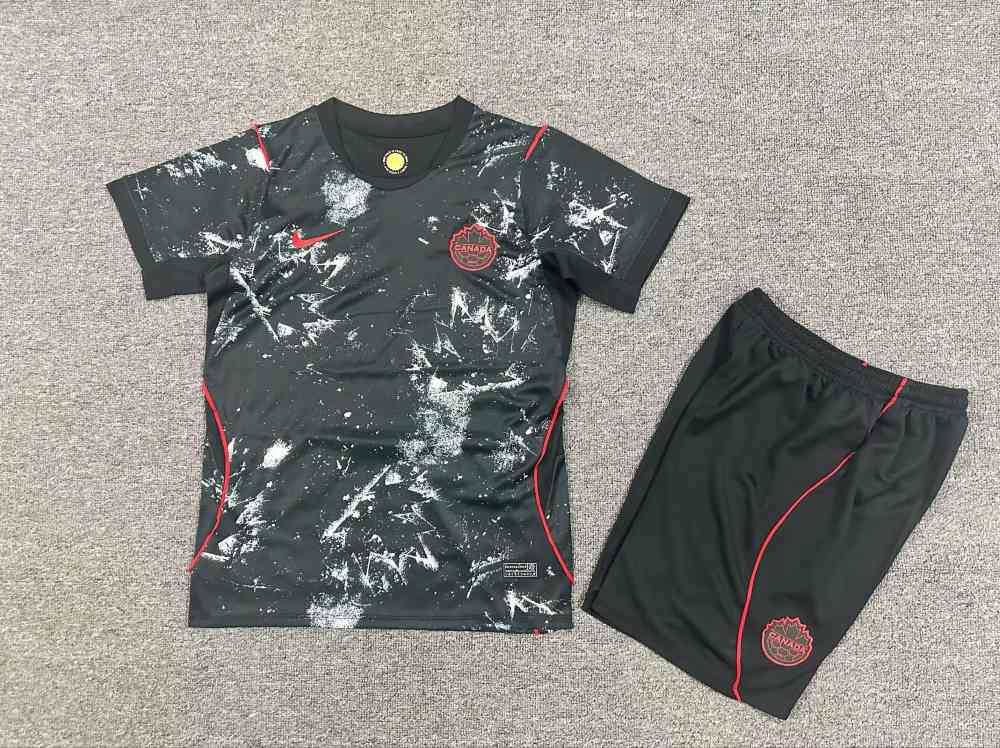 Niños Canadá 2026 Copa Mundial de la FIFA Visitante Kit