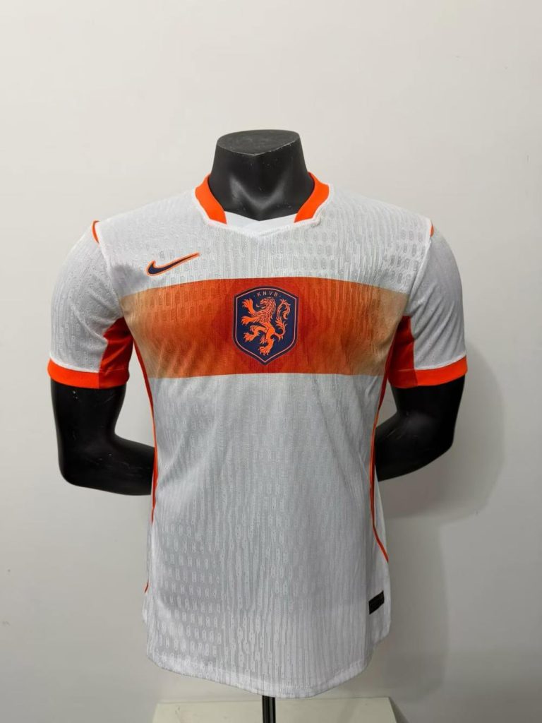 Países Bajos 2026-27 Copa Mundial de la FIFA Camiseta visitante versión jugador