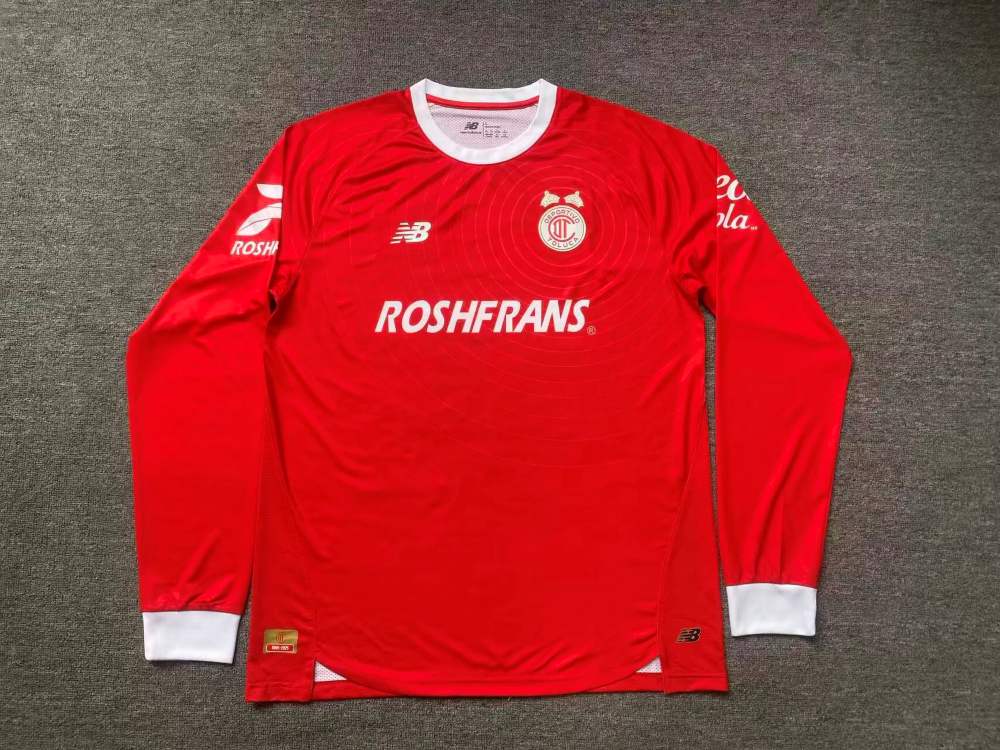 Toluca 2026-27 Champion Edition Long Sleeve Player Shirt