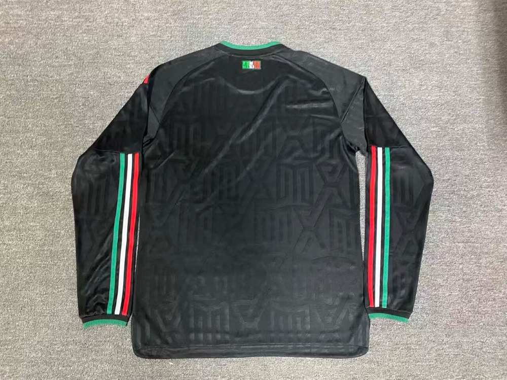 México 2026 Copa Mundial de la FIFA Tercera camiseta versión jugador de manga larga