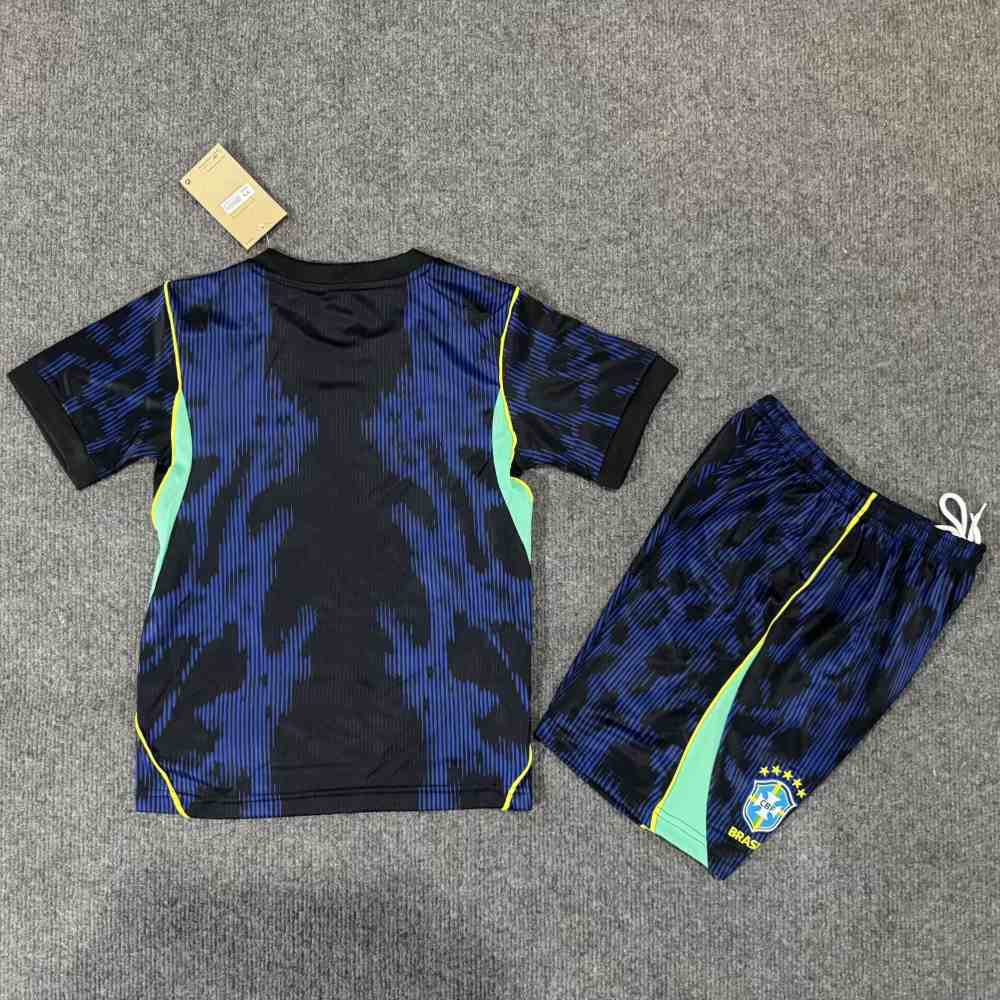 Niños Brasil 2026 Copa Mundial de la FIFA Visitante Kit